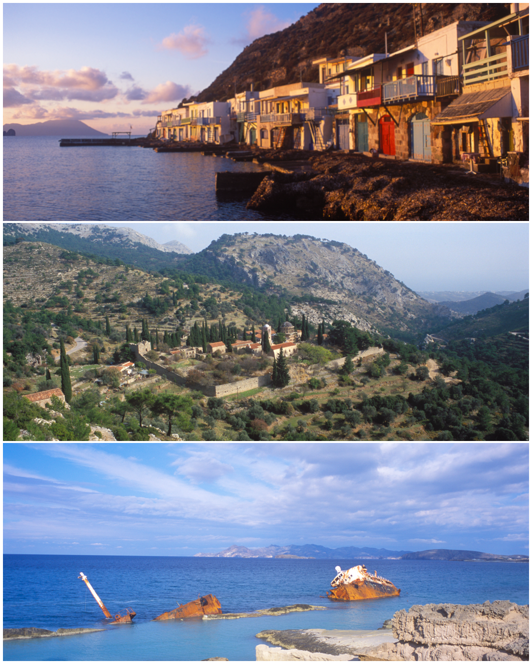 Chios and Milos